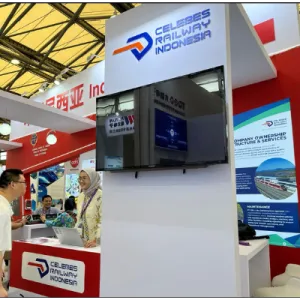 PT China Communications construction Indonesias Subsidiary Collaborates with the Directorate General of Railways at the Rail  Metro China 2024 Event in Shanghai