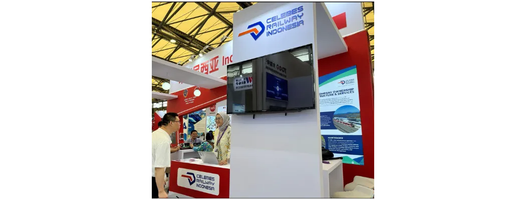 PT China Communications construction Indonesia’s Subsidiary Collaborates with the Directorate General of Railways at the Rail + Metro China 2024 Event in Shanghai